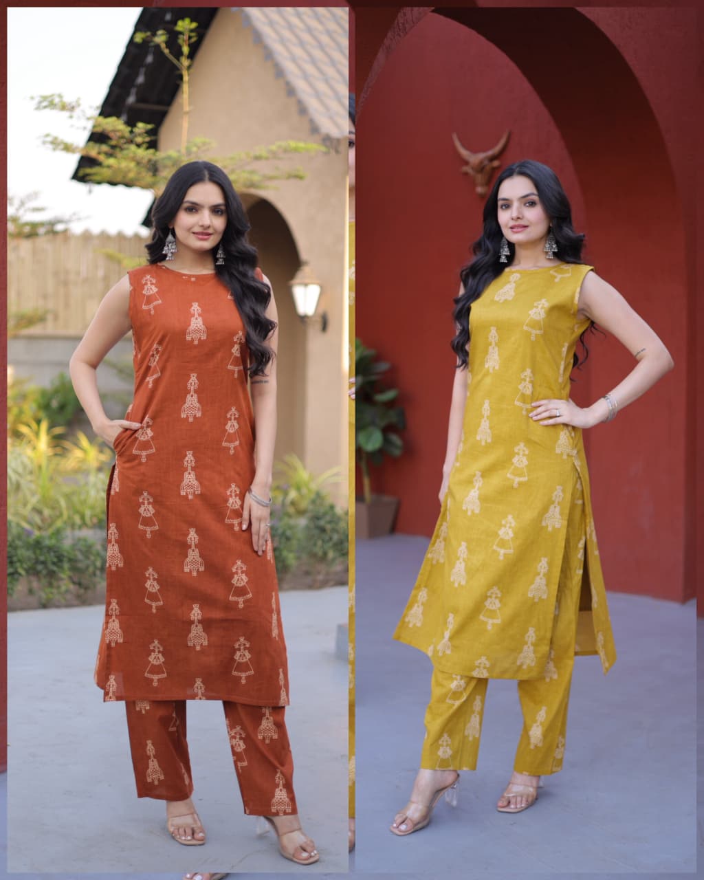 Summer Kurti Pent Printed Cotton